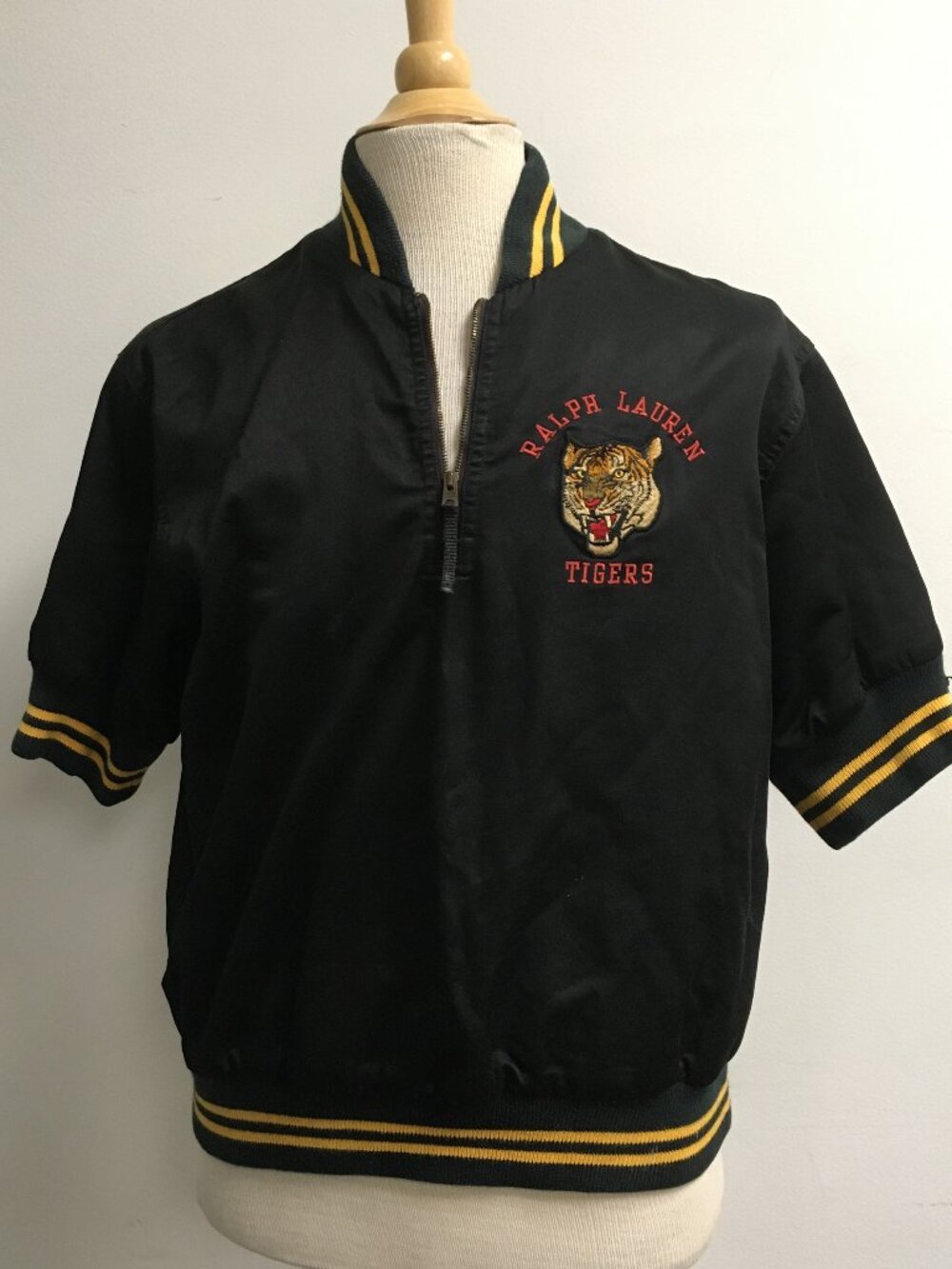 Vintage Polo Ralph Lauren Sport rl tigers top S short sleeve - Picture 1 of 6